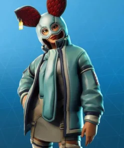 Game Fortnit Flapjackie Leather Jacket