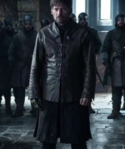 Game Of Thrones Jaime Lannister Leather Black Jacket