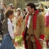 Gaston Beauty and the Beast Luke Evans Red Coat For Sale