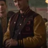Gavin Leatherwood Chilling Adventures Of Sabrina S04 Letterman Jacket