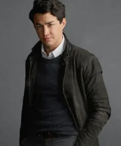 Gavin Leatherwood Chilling Adventures of Sabrina TV Series Nicholas Scratch Black Leather Coat