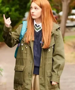 Geek Girl 2024 Harriet Manners Green Jacket