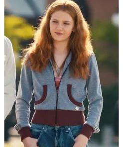 Geek Girl Harriet Manners Grey Zip-Up Jacket