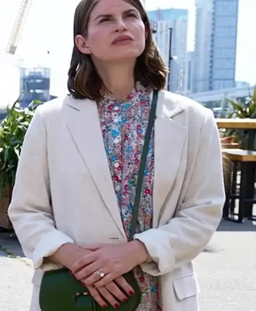 Geek Girl Jemima Rooper White Blazer