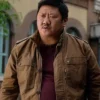 Gemini Man Benedict Wong Brown Cotton Jacket Sale