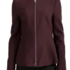 General Hospital Finola Hughes Maroon Track Jacket