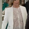 General Hospital Laura Spencer Collins White Blazer Coat