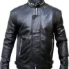 Get Lucky Daft Punk Electroma Black Leather Jacket sale