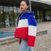 Order this Larry Buffalo Bills Color Block Fur Coat