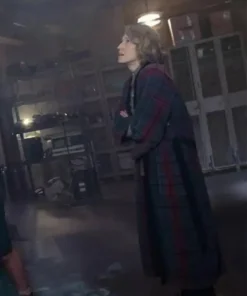 Ghostbusters Frozen Empire Callie Spengler Checkered Coat