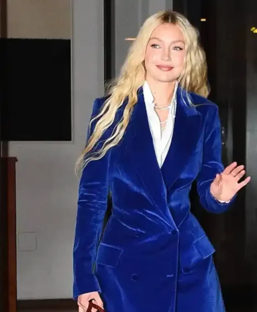 Gigi Hadid CFDA Awards Blue Blazer