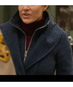 Gina Fernandez October Faction Grey Wool Coat