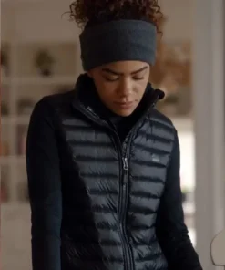 Ginny & Georgia S02 Ginny Miller Black Puffer Vest