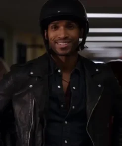 Ginny & Georgia Zion Black Biker Leather Jacket