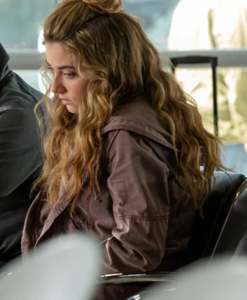 Giorgia Whigham The Punisher Amy Bendix Purple Hooded Jacket