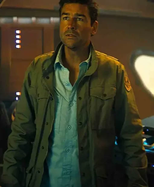 Godzilla King of the Monsters Kyle Chandler Green Jacket