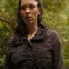 Godzilla vs. Kong Rebecca Hall Dark Brown Cotton Jacket