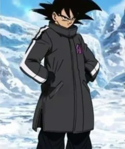 Goku Sab Black Leather Jacket