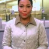 Good Morning America Stephanie Ramos Beige Quilted Jacket