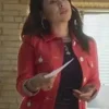 Good Trouble S03 Cierra Ramirez Red Jacket-2