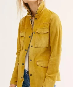Good Trouble S04 Malika Williams Yellow Leather Jacket