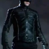 Gotham Bruce Wayne Black Quilted Jacket