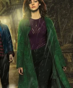 Gotham Knights 2023 Duela Green Trench Coat