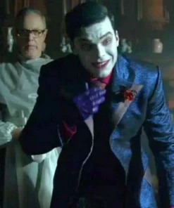 Gotham S05 Jeremiah Valeska Blue Tuxedo