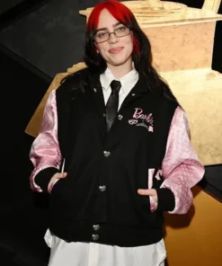 Grammy Awards Billie Eilish Barbie Varsity Jacket
