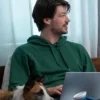 Grant Gustin Puppy Love Green Hoodie