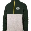 Green Bay Packers Jimmie Quarter-Zip Jacket