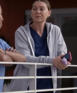Greys Anatomy Ellen Pompeo Gray Hoodie