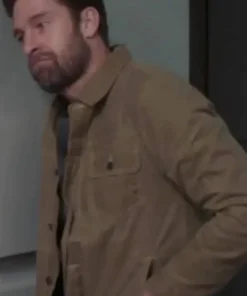 Greys Anatomy S20 Nick Marsh Brown Cotton Jacket