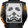 Halloween Black Biker Jacket back look