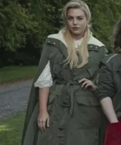 Hannah van der Westhuysen TV Series Fate The Winx Saga Stella Green Coat