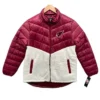 Hasty Arizona Cardinals Red Puffer Jacket