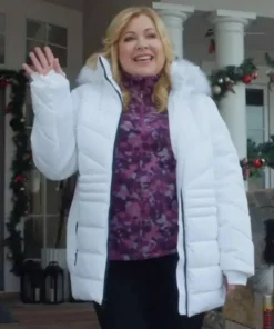 Haul Out The Holly Jennifer Aspen White Parka Jacket
