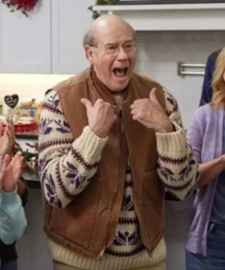 Haul Out the Holly Stephen Tobolowsky Brown Vest