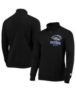 Haven Baltimore Ravens 1996 Logo Black Bomber Jacket