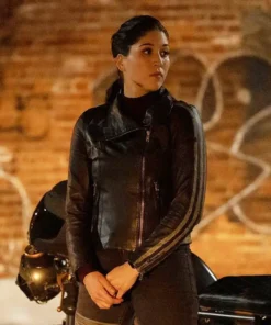 Hawkeye Maya Lopez Black Leather Jacket