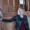 Heartland Mallory Wells Leather Black Jacket