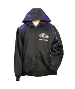 Hebert G3 Baltimore Ravens Black and Purple Jacket