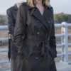 Helena Colony Double Breasted Long Trench Coat