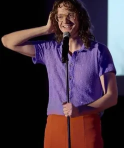 Hell Chris Fleming Purple Shirt