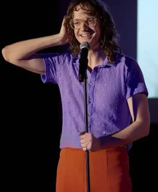 Hell Chris Fleming Purple Shirt
