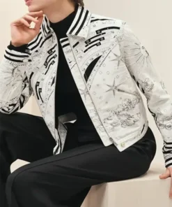Hermes Zodiac White Jacket