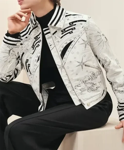 Hermes Zodiac White Jacket