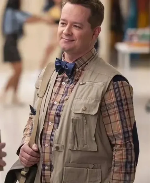 High School Musical S04 Jason Earles Beige Vest