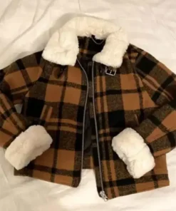 High School Musical The Musical Nini Sherpa Plaid Jacket