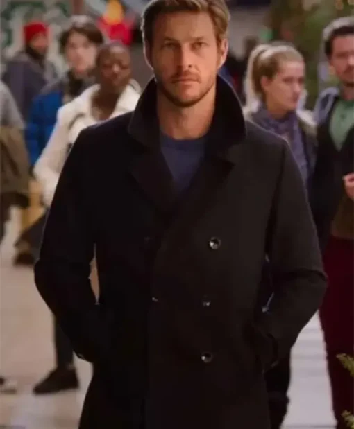 Holidate Jackson Black Peacoat